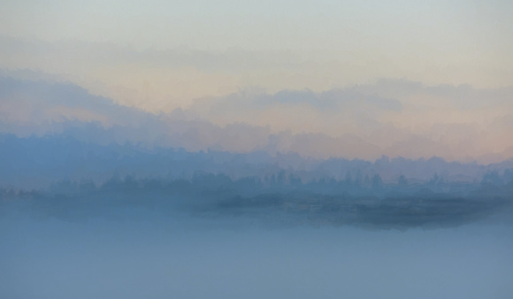 Cape Horn Above Morning Fog