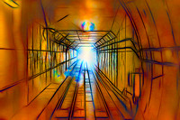 End of Sky Train Tunnel