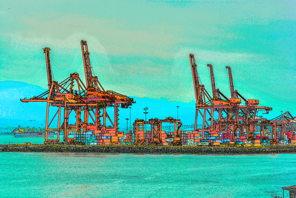 Waterfront Cranes