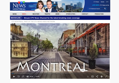 My Montreal video on CTV News Montreal