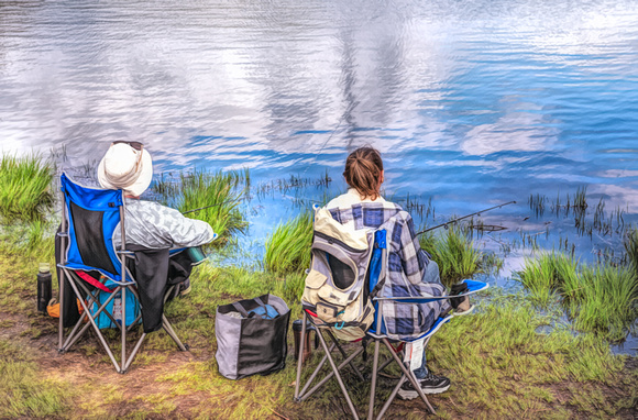 Fishers at Lafarge Lake-ed