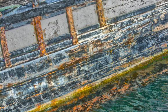 Side of an Old Ship