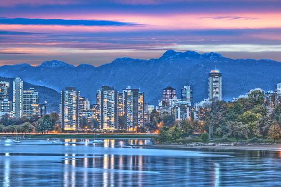 Vancouver at Dusk